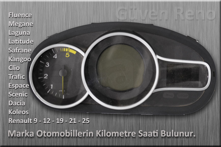 BMW İ SERİSİ ÇIKMA YEDEK PARÇA KİLOMETRE SAATİ_6CA